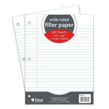 Filler Paper - Wide Ruled – Norfolk Academy Bulldog Bookstore