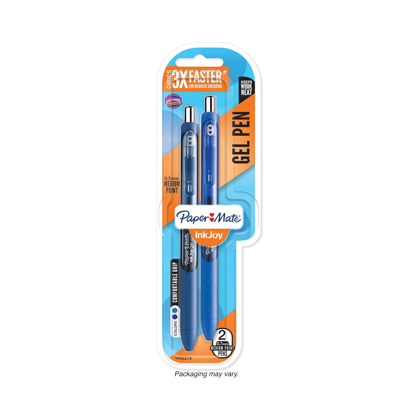 Paper Mate InkJoy Gel Pen 2pk - Black or Blue