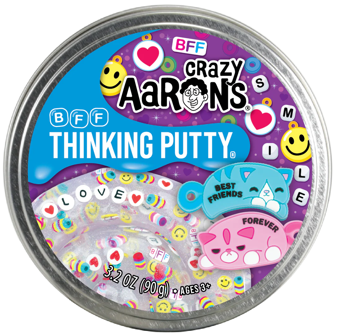 Crazy Aarons Thinking Putty - 4" Tin (assorted styles)