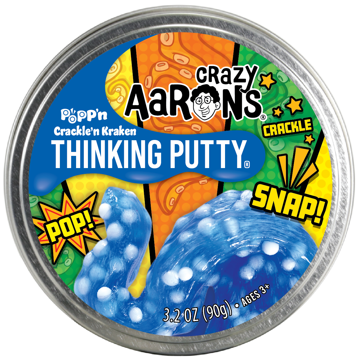 Crazy Aarons Thinking Putty - 4" Tin (assorted styles)