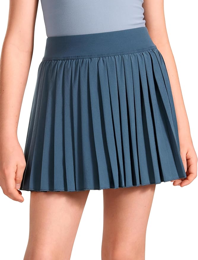 Youth Girls Pleated Tennis Skirt - 3 colors