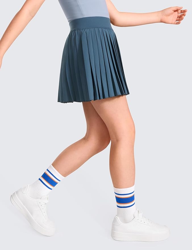 Youth Girls Pleated Tennis Skirt - 3 colors