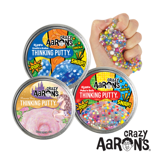 Crazy Aarons Thinking Putty - 4" Tin (assorted styles)