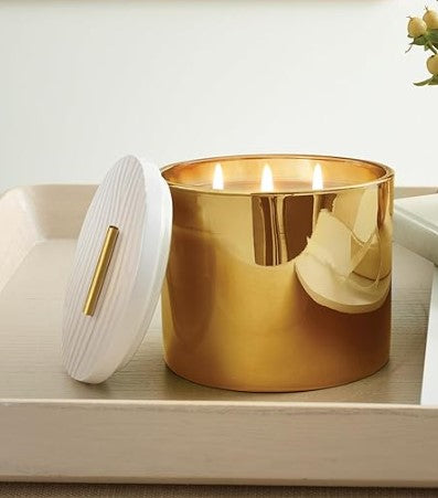 Frasier Fir 3-Wick Gilded Gold Candle