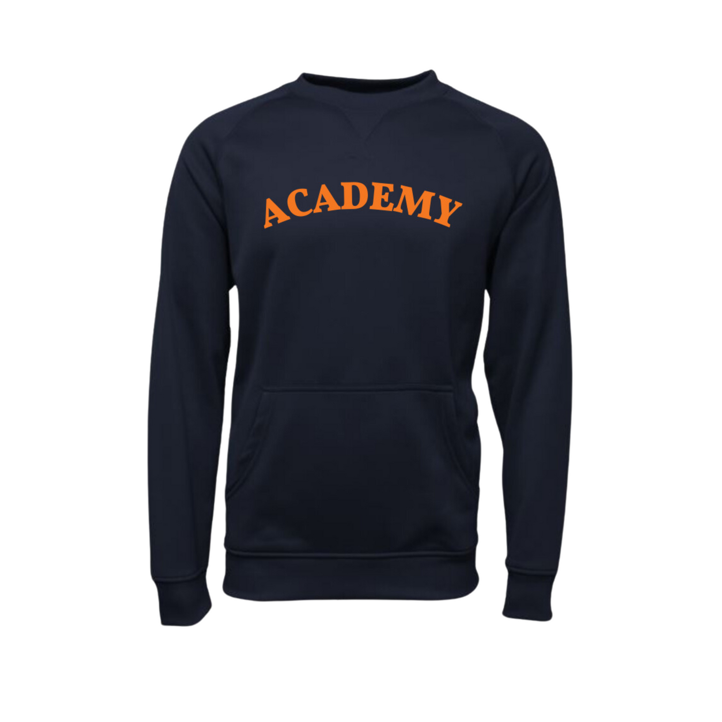 Youth Performance Crewneck Sweatshirt - Arched Academy -SALE