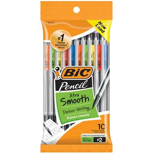 BIC XTRA Mechanical Pencils Packs - Assorted Styles