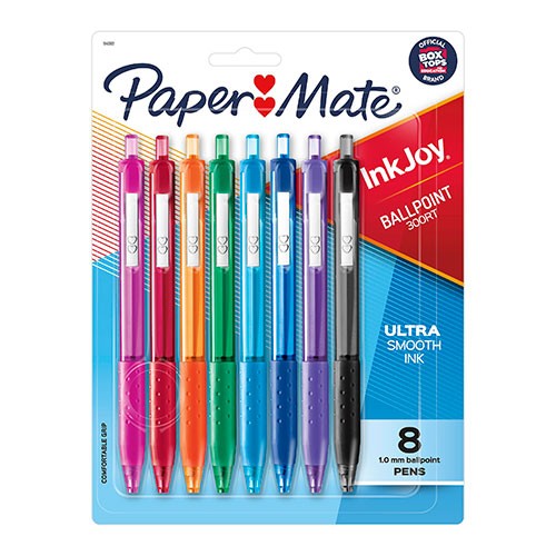 Paper Mate InkJoy 300 RT  Assorted Colors - 8 Pack