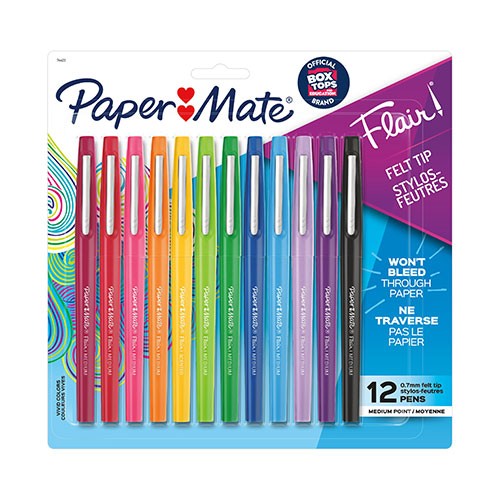 Paper Mate Flair Felt Tip Pens - Different Options – Norfolk Academy ...