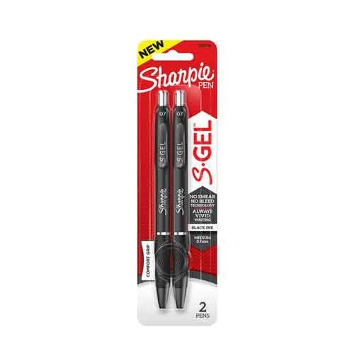 Sharpie S-Gel Retractable 2pk