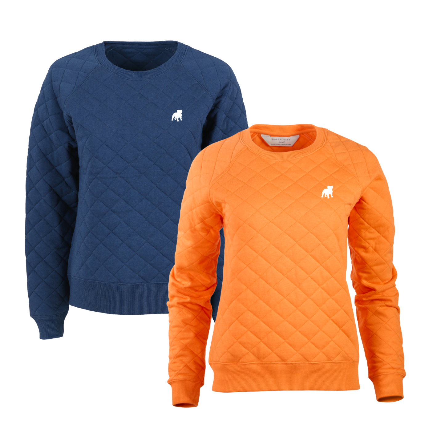 Quilted Crewneck - 2 color options