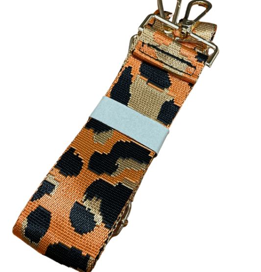 Leopard Print Bag Strap