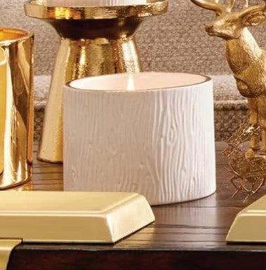 Frasier Fir Gilded Ceramic Candle