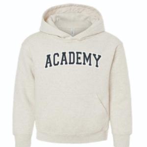 Youth Arched Academy Hooded Sweatshirt- 3 color choices