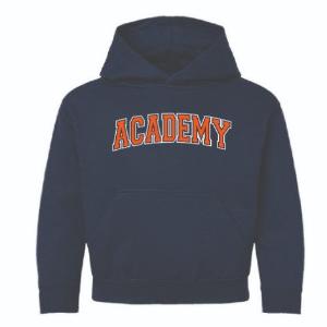 Youth Arched Academy Hooded Sweatshirt- 3 color choices